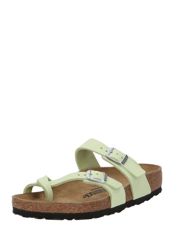 BIRKENSTOCK BIRKENSTOCK Чехли 'Mayari'  светлозелено