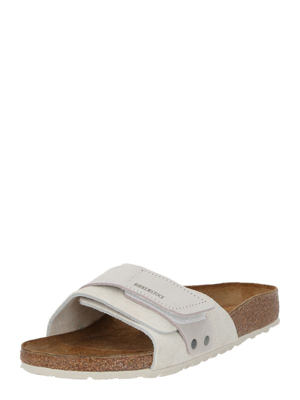 BIRKENSTOCK BIRKENSTOCK Чехли 'Oita'  тъмносиво / мръсно бяло