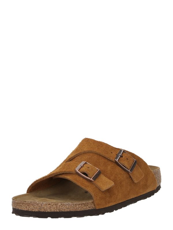 BIRKENSTOCK BIRKENSTOCK Чехли 'Zürich'  карамел