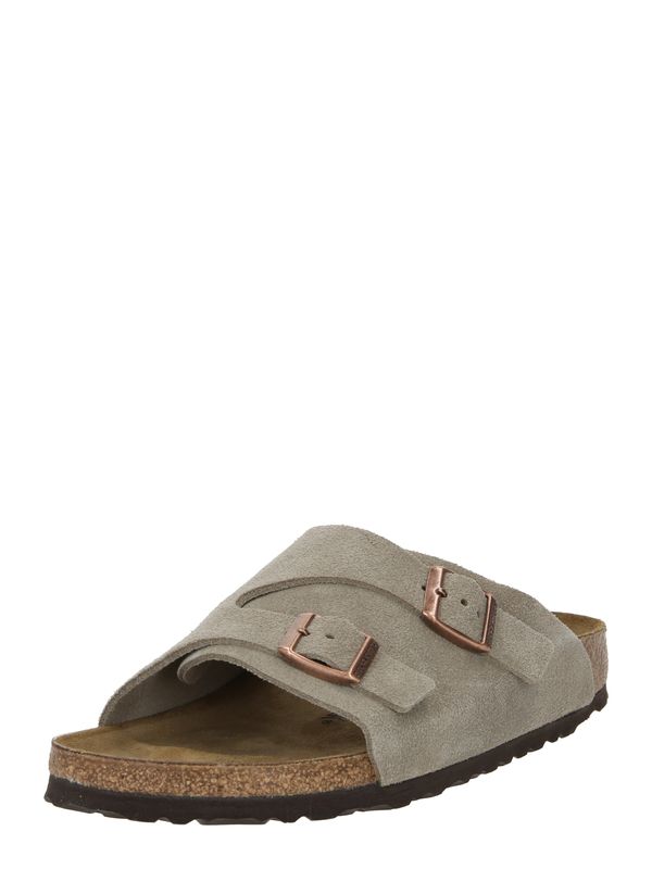 BIRKENSTOCK BIRKENSTOCK Чехли 'Zürich VL'  таупе сиво