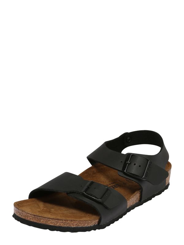 BIRKENSTOCK BIRKENSTOCK Отворени обувки 'New York'  черно