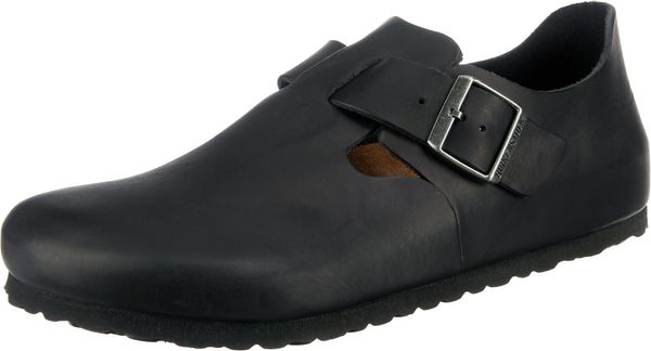 BIRKENSTOCK BIRKENSTOCK Пантофи 'London'  черно