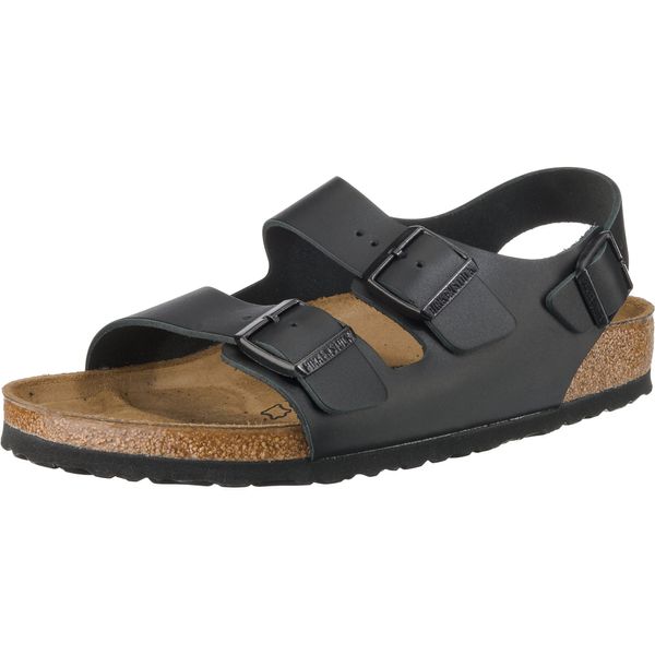 BIRKENSTOCK BIRKENSTOCK Сандали 'Milano'  черно