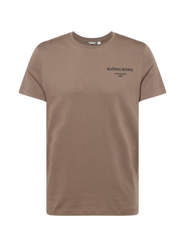 BJÖRN BORG BJÖRN BORG Функционална тениска 'ESSENTIAL'  брокат / черно