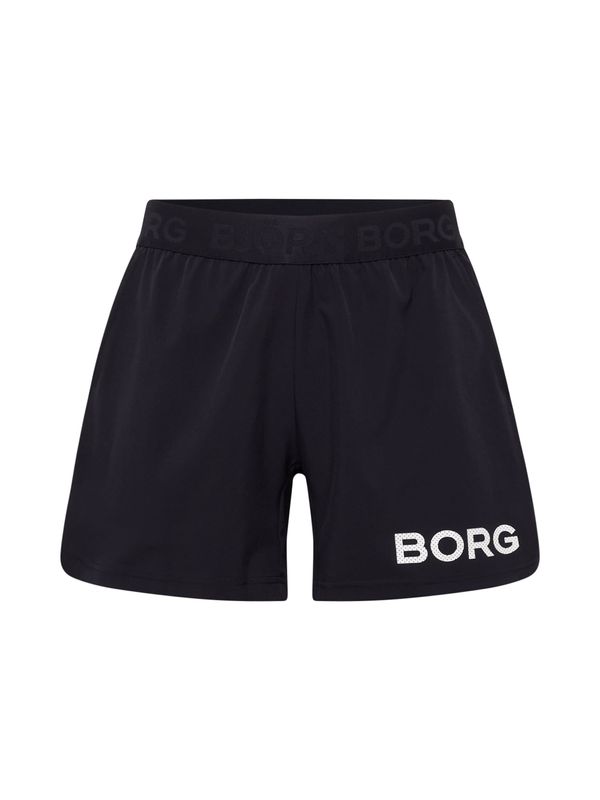 BJÖRN BORG BJÖRN BORG Спортен панталон  черно / бяло