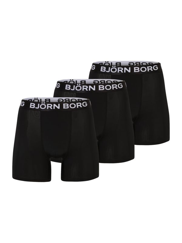 BJÖRN BORG BJÖRN BORG Спортни боксерки  черно / бяло