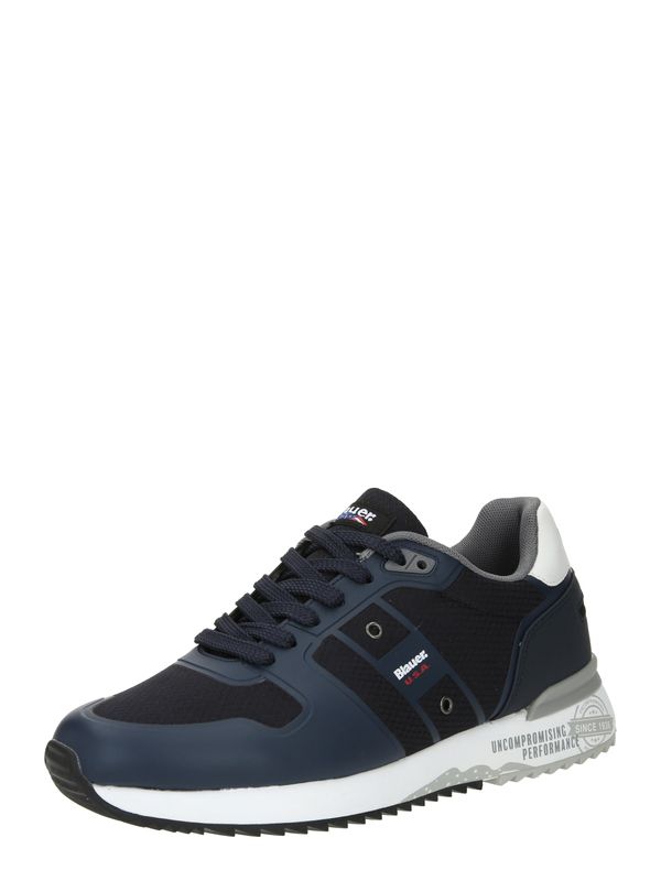 Blauer.USA Blauer.USA Ниски маратонки 'HOXIE'  морскосиньо / тъмночервено / черно / бяло