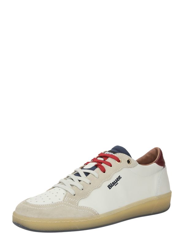 Blauer.USA Blauer.USA Ниски маратонки 'MURRAY'  светлобежово / нейви синьо / червено / бяло