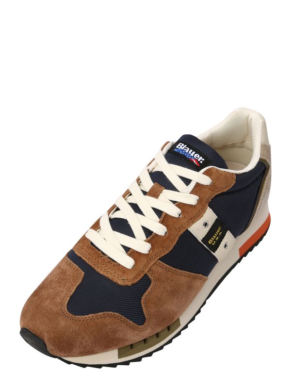 Blauer.USA Blauer.USA Ниски маратонки 'QUEENS'  екрю / нейви синьо / коняк