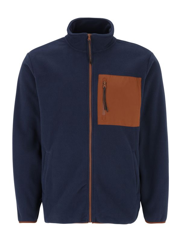 Blend Big Blend Big Поларено яке  нейви синьо / кафяво
