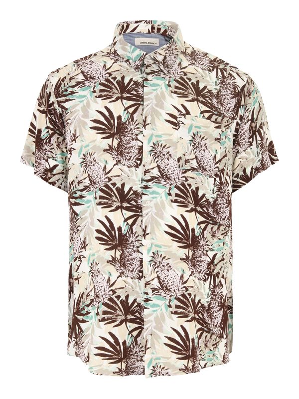 Blend Big Blend Big Риза  бежово / тюркоазен / тъмнокафяво / мръсно бяло