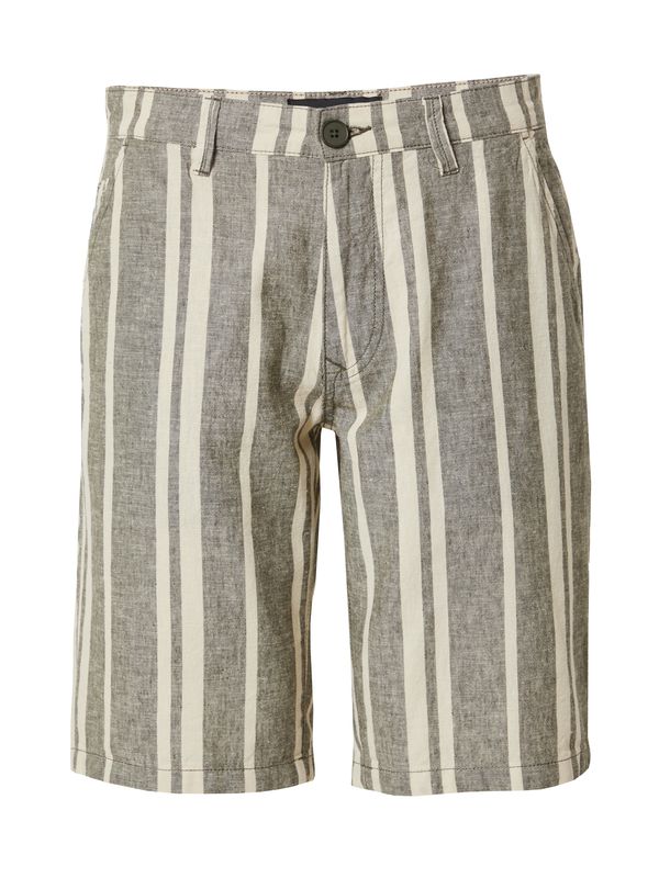 BLEND BLEND Панталон Chino  светлобежово / тъмнозелено