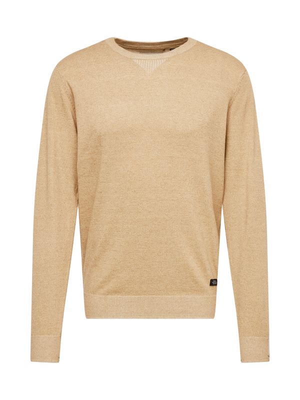BLEND BLEND Пуловер 'Bruton'  цвят "пясък"