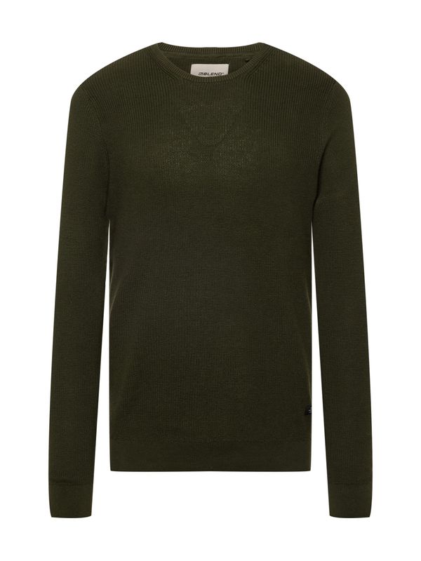 BLEND BLEND Пуловер 'Codford'  елхово зелено