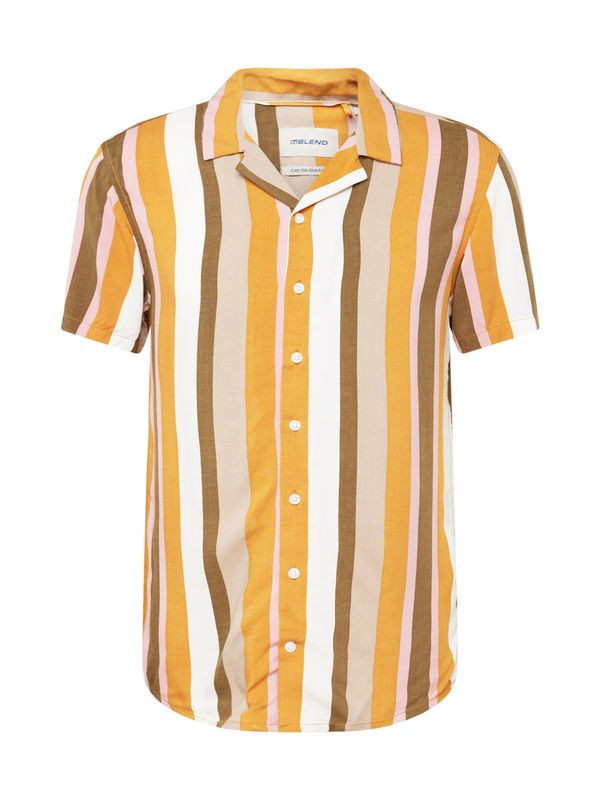 BLEND BLEND Риза  кафяво / къри / пудра / бяло