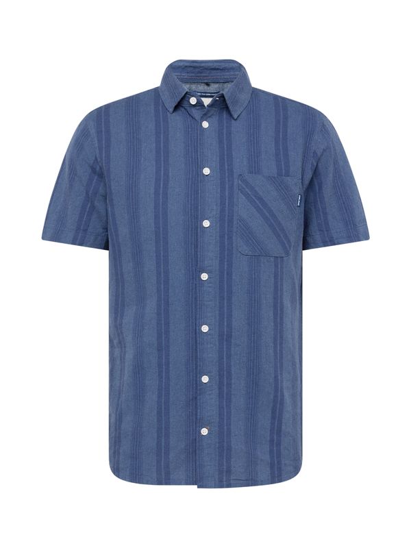 BLEND BLEND Риза  морскосиньо / нейви синьо / бяло