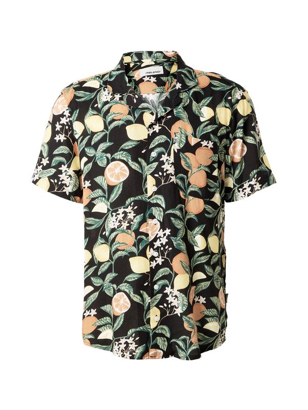 BLEND BLEND Риза  петрол / тъмнозелено / оранжево / черно