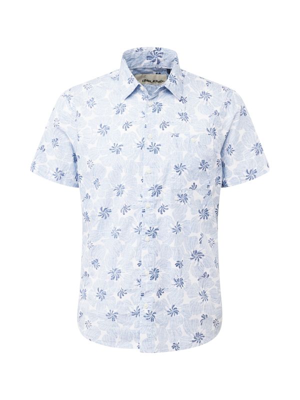 BLEND BLEND Риза  синьо / пастелно синьо / светлосиньо