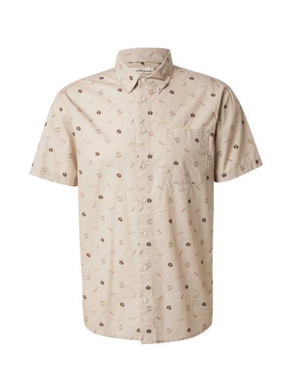 BLEND BLEND Риза  тъмнобежово / кафяво / сиво-бежово