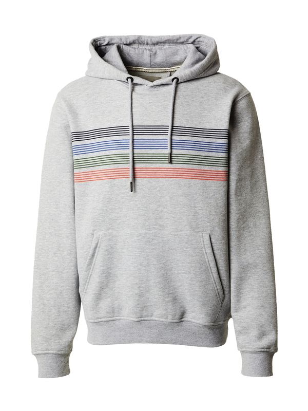 BLEND BLEND Суичър  синьо / сив меланж / зелено / черно