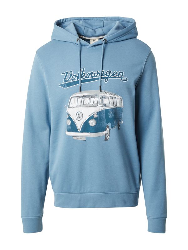 BLEND BLEND Суичър  синьо / светлосиньо / бяло