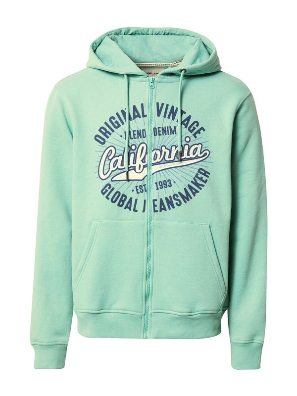 BLEND BLEND Суичъри с качулка  синьо / мента / бяло