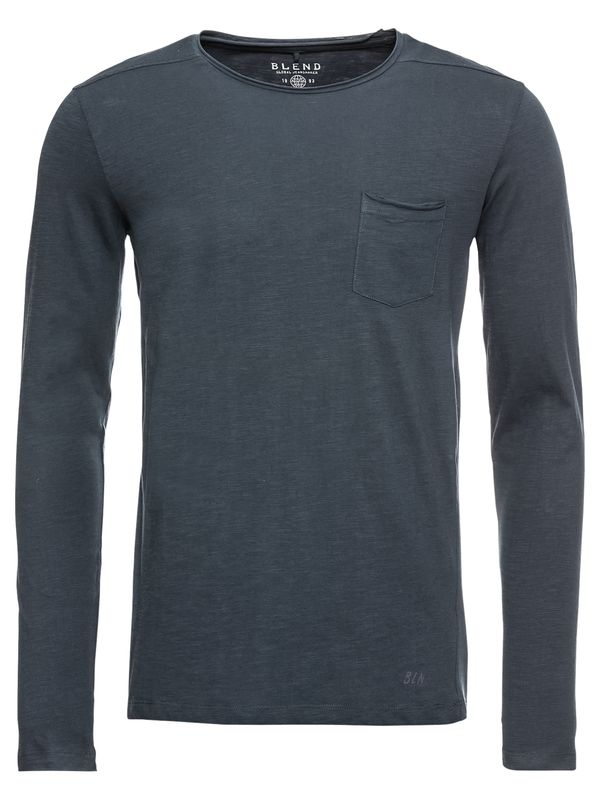 BLEND BLEND Тениска 'Nicolai'  гълъбово синьо