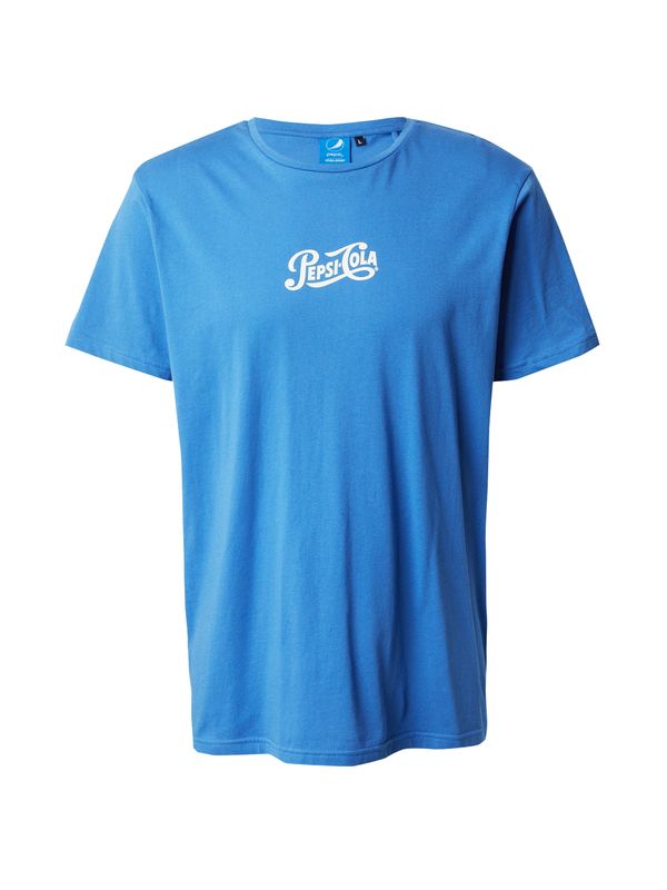 BLEND BLEND Тениска  синьо / бяло