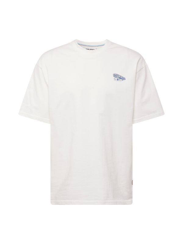 BLEND BLEND Тениска  синьо / кралско синьо / светлооранжево / бяло