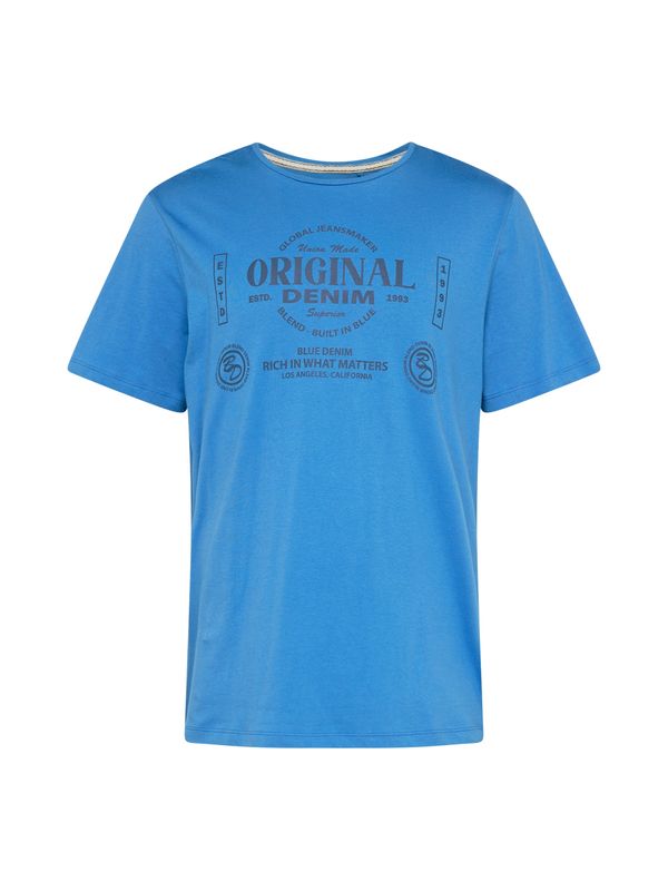 BLEND BLEND Тениска  синьо / морскосиньо