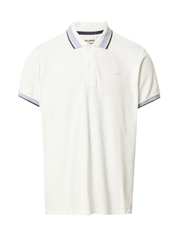 BLEND BLEND Тениска  светлосиньо / черно / бяло