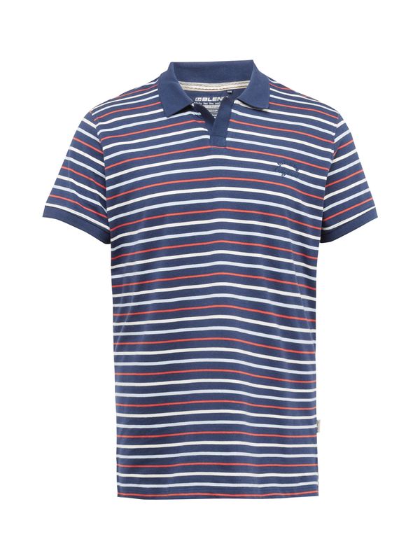 BLEND BLEND Тениска  тъмносиньо / оранжево / бяло