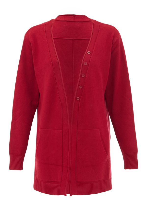 BLONDA BLONDA Плетена жилетка  червено