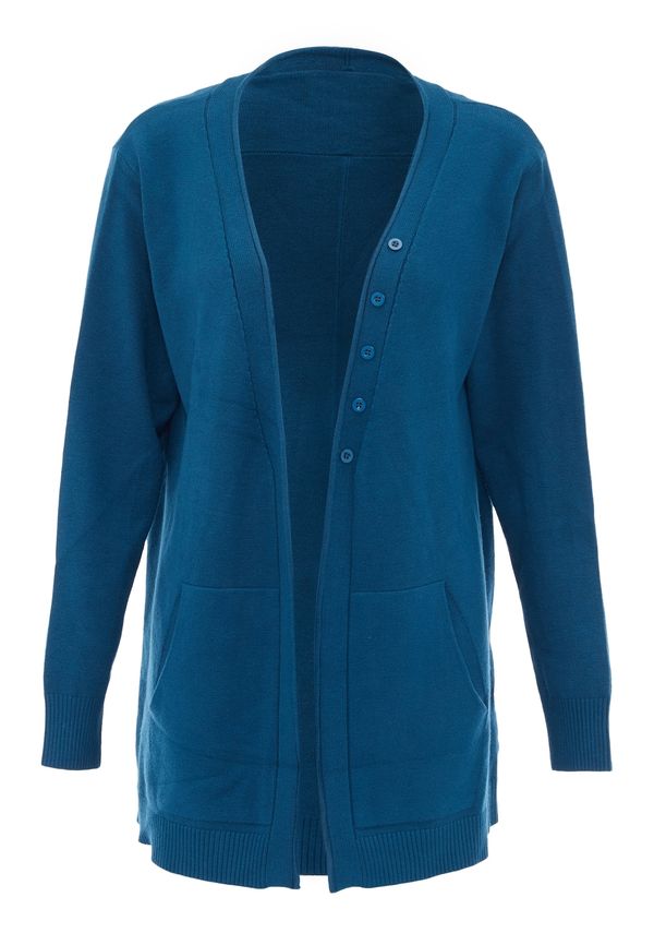 BLONDA BLONDA Плетена жилетка  синьо