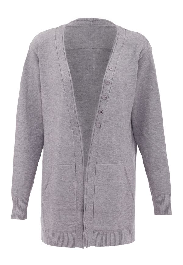 BLONDA BLONDA Плетена жилетка  сиво