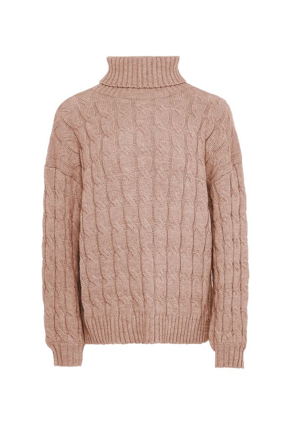 BLONDA BLONDA Пуловер  тъмнобежово