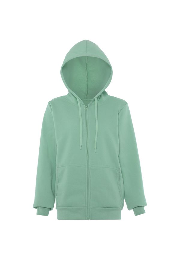 BLONDA BLONDA Суичъри с качулка  нефритено зелено