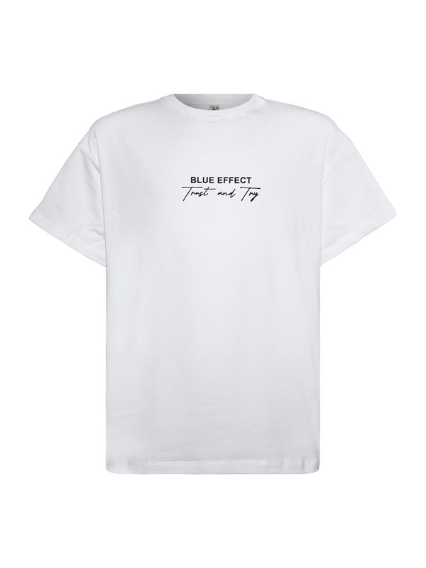 BLUE EFFECT BLUE EFFECT Тениска  черно / бяло