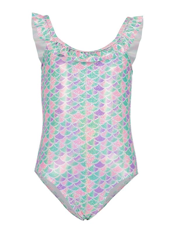 BLUE SEVEN BLUE SEVEN Бански костюм  пастелно зелено / светлолилаво / бледорозово / бяло