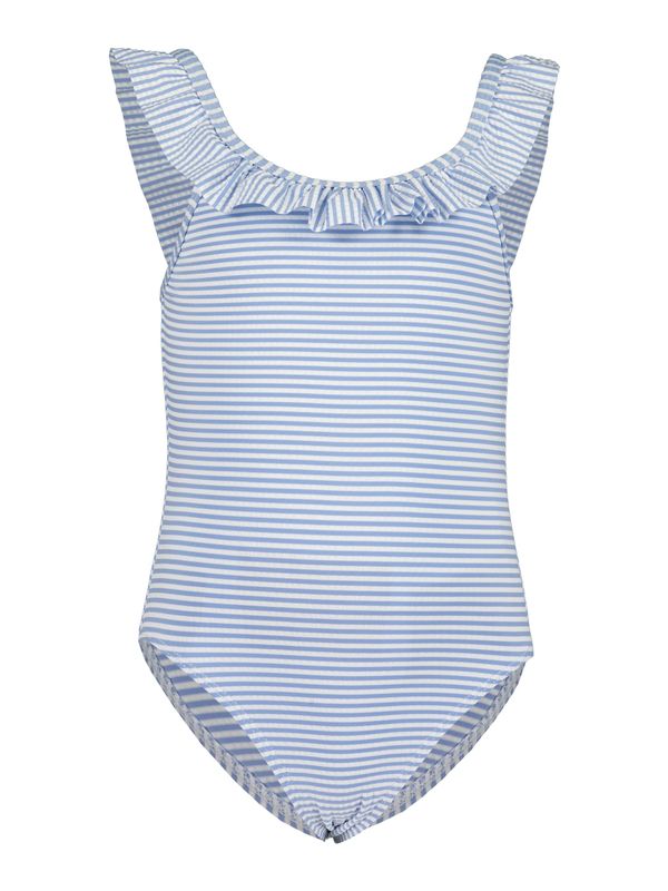 BLUE SEVEN BLUE SEVEN Бански костюм  светлосиньо / бяло