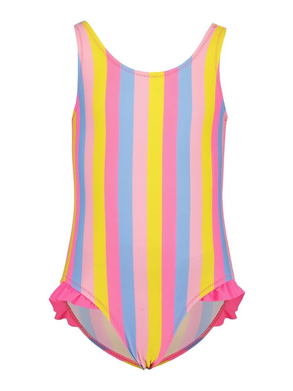 BLUE SEVEN BLUE SEVEN Бански костюм  светлосиньо / жълто / розово / бледорозово