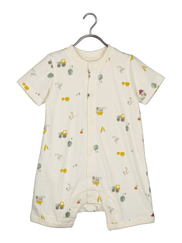 BLUE SEVEN BLUE SEVEN Комбинезон  жълто / тъмносиво / зелено / мръсно бяло