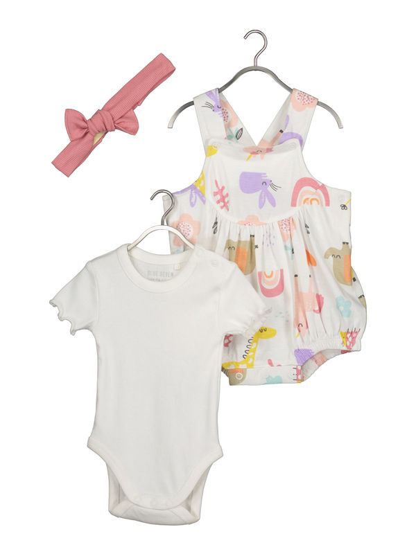 BLUE SEVEN BLUE SEVEN Комплект  лилав / оранжево / мръсно бяло