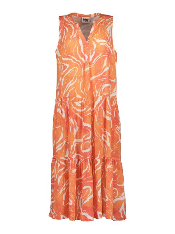 BLUE SEVEN BLUE SEVEN Лятна рокля  мандарина / пъпеш / естествено бяло