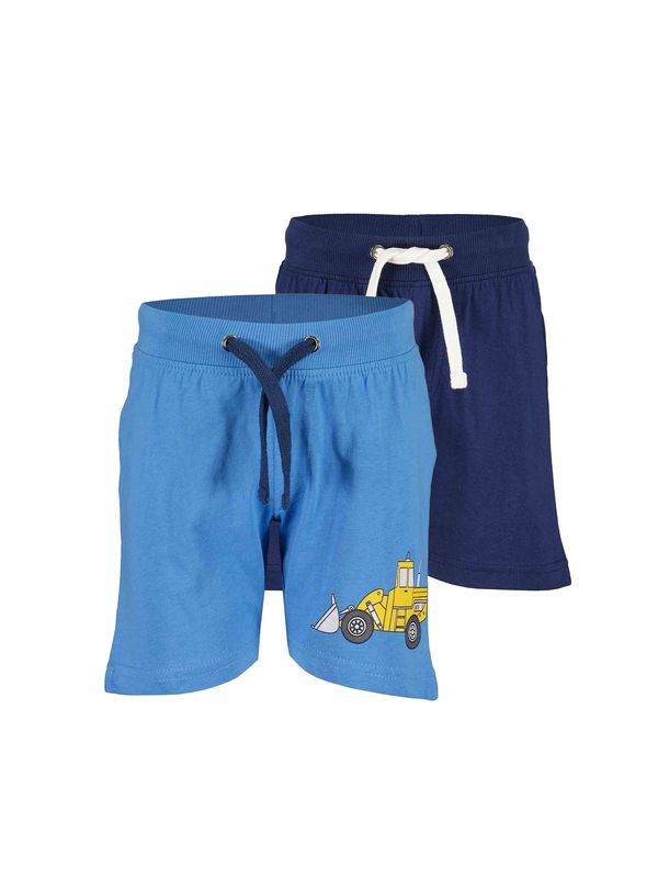 BLUE SEVEN BLUE SEVEN Панталон  синьо / нейви синьо / жълто / черно