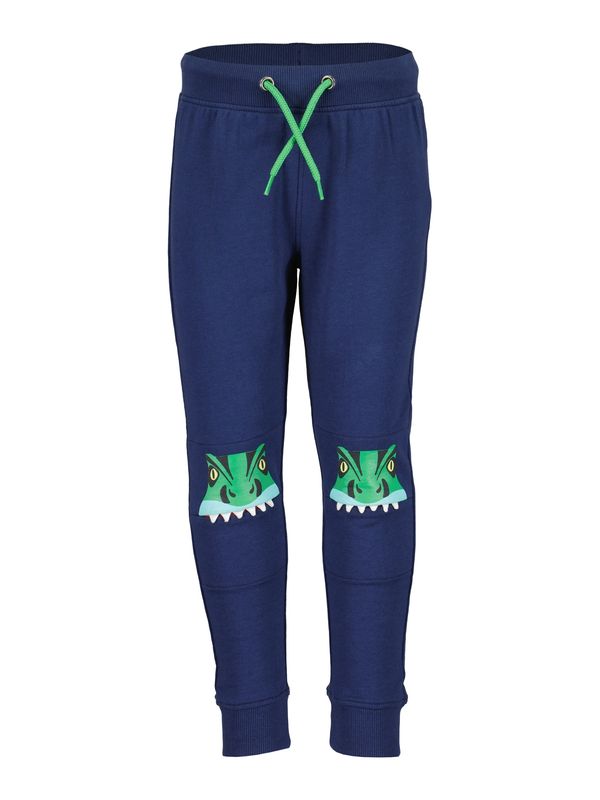 BLUE SEVEN BLUE SEVEN Панталон  светлосиньо / тъмносиньо / зелено / черно