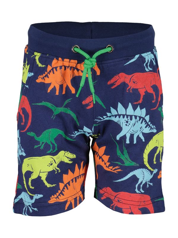 BLUE SEVEN BLUE SEVEN Панталон  светлосиньо / тъмносиньо / зелено / червено