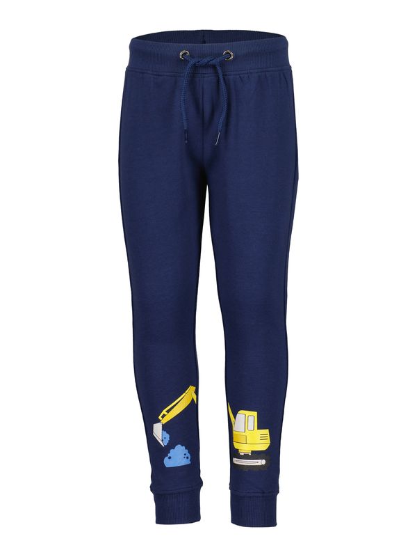 BLUE SEVEN BLUE SEVEN Панталон  светлосиньо / тъмносиньо / жълто / бяло