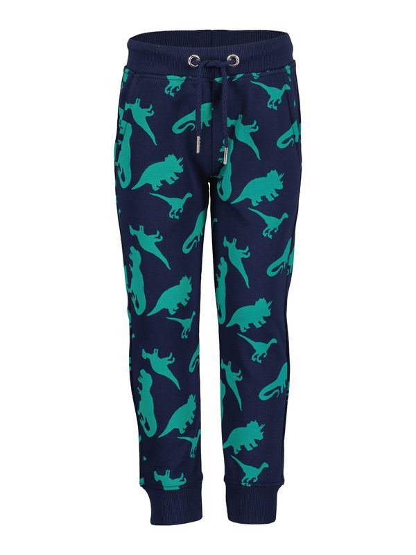 BLUE SEVEN BLUE SEVEN Панталон  тъмносиньо / нефритено зелено