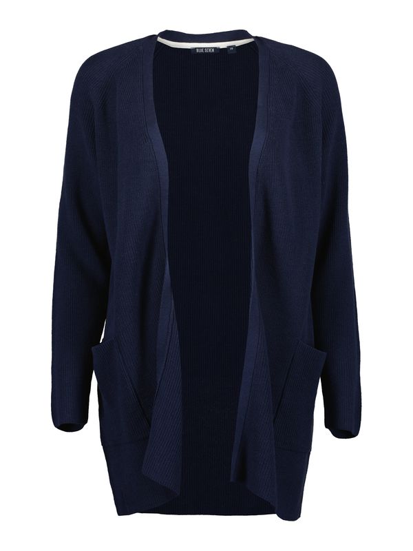 BLUE SEVEN BLUE SEVEN Плетена жилетка  нощно синьо